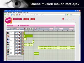 Online muziek maken met Ajax 