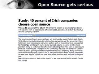Open Source gets serious 