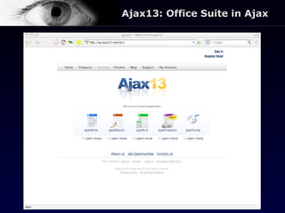 Ajax13: Office Suite in Ajax 