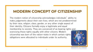 Cosmopolitan citizenship | PPTX