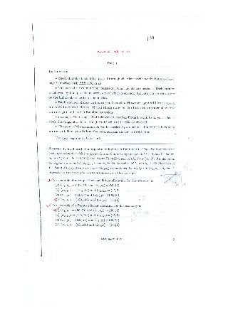 Delhi School of Economics Entrance Exam (2005)