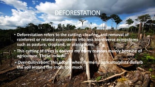 Dsertification ,causes and its management | PPTX