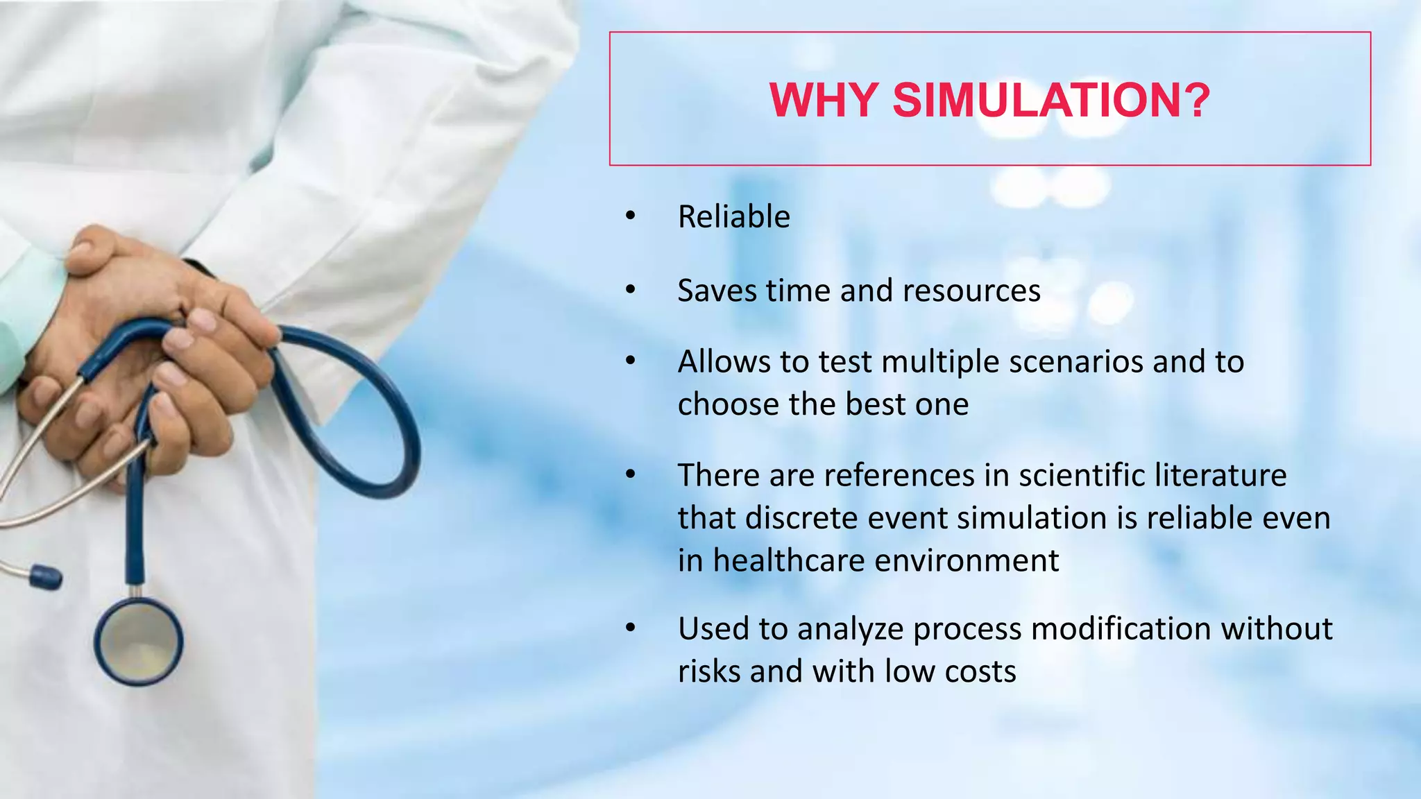 Practical application of simulation models at Careggi university ...
