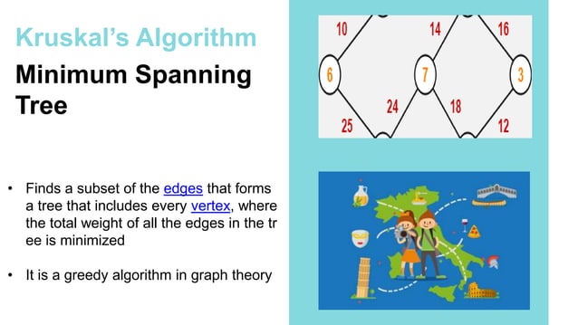 PRIM’S AND KRUSKAL’S ALGORITHM | PPT