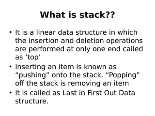 Data Structures and Files