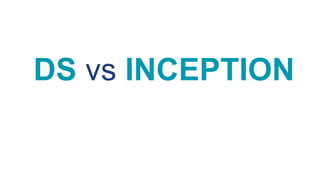 DS vs INCEPTION
 