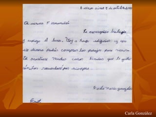 Carla González 
