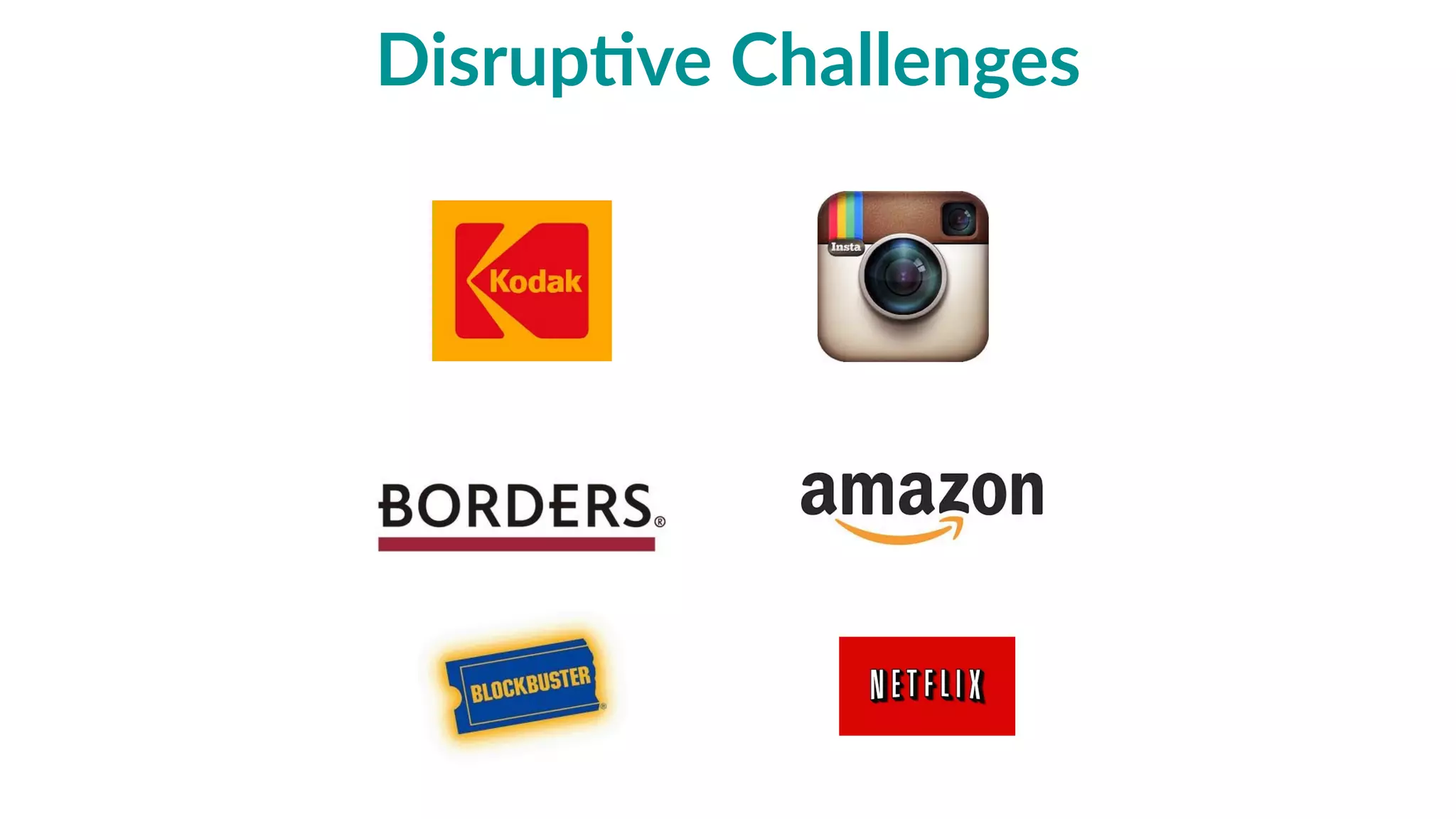 disrup3ve  challenges
 