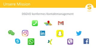 DSGVO konformes Kontaktmanagement
 