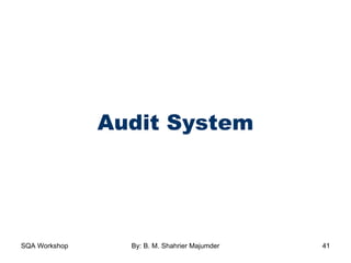 Audit System 