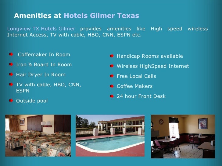Hotel in Gilmer TX, Gilmer Texas Hotels
