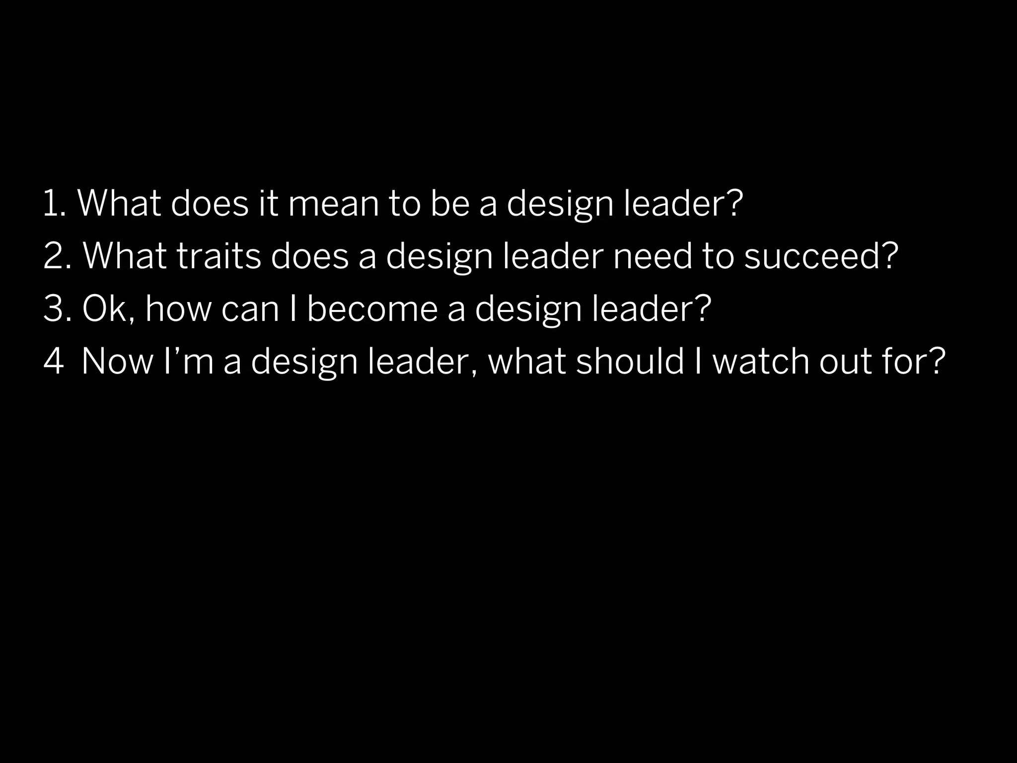 TUESDAY
                                    8

Making the time                     9

to be available,                10
                                11
to mentor, and
                                12
   to teach.                    1
                                2
                                3
                            4
                            5
                            6
                            7




 Becoming a Design Leader               06/23/12     55
 