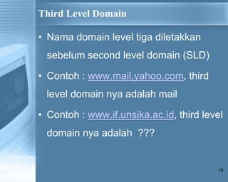 Materi Pengantar Teknologi Informasi Pertemuan Ke-15 | PPTX