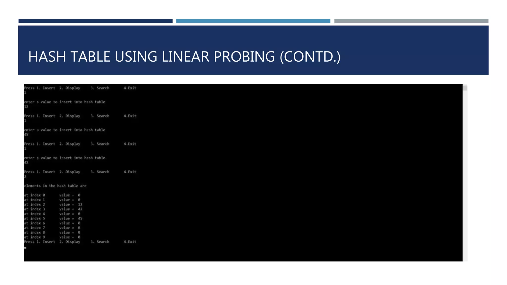 Data Structures : hashing (1) | PPTX | Databases | Computer Software ...