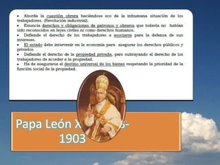 Papa León XIII 1878-
1903
 