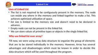 Data structures for second year engineering students | PPTX