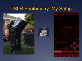 DSLR Photometry: My Setup
 