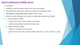 DSIT_MSSQL_Server_Day_2_Notes v pptx | PPTX