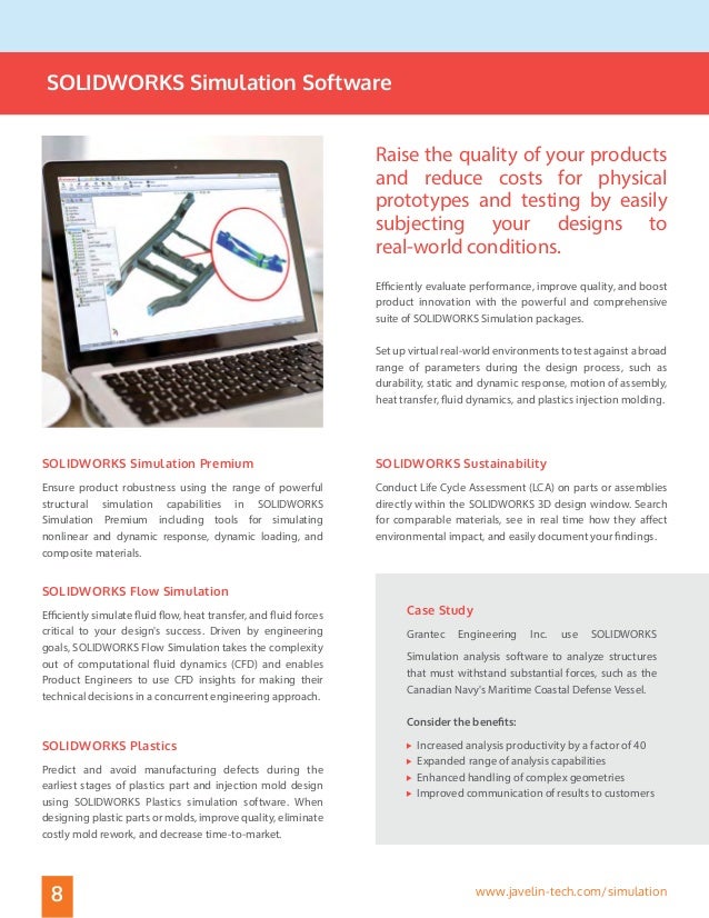 Javelin SOLIDWORKS Brochure