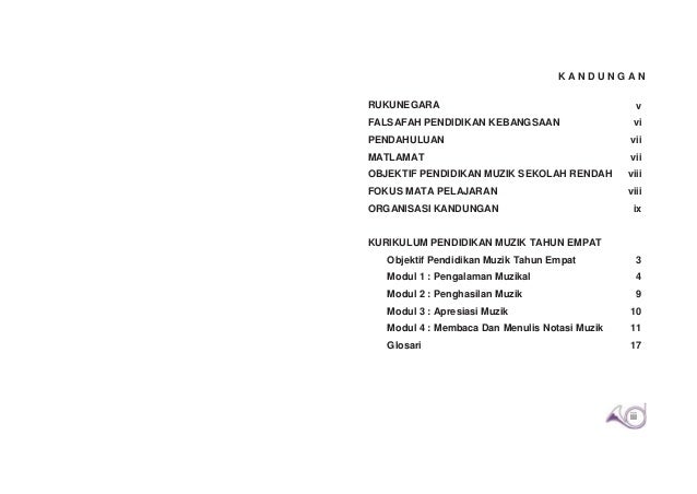Dsk pendidikan muzik tahun 4