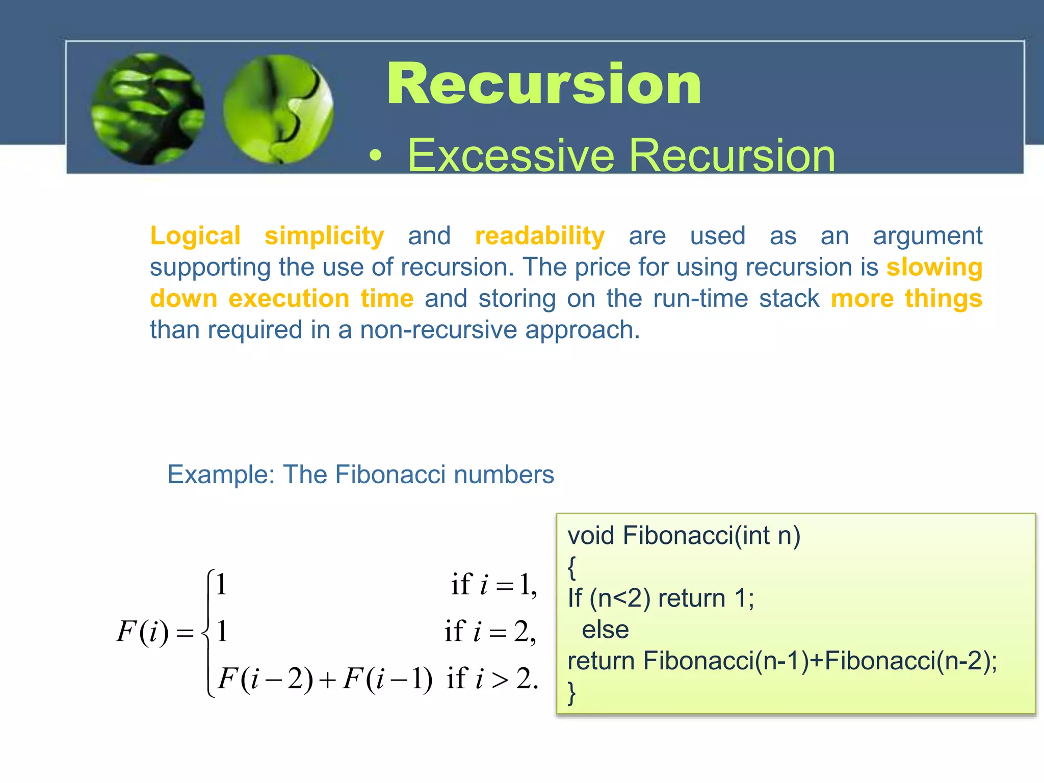 Types Of Recursion in C++, Data Stuctures by DHEERAJ KATARIA | PPT