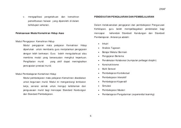 Dsk Kemahiran Hidup Thn 4 Pk