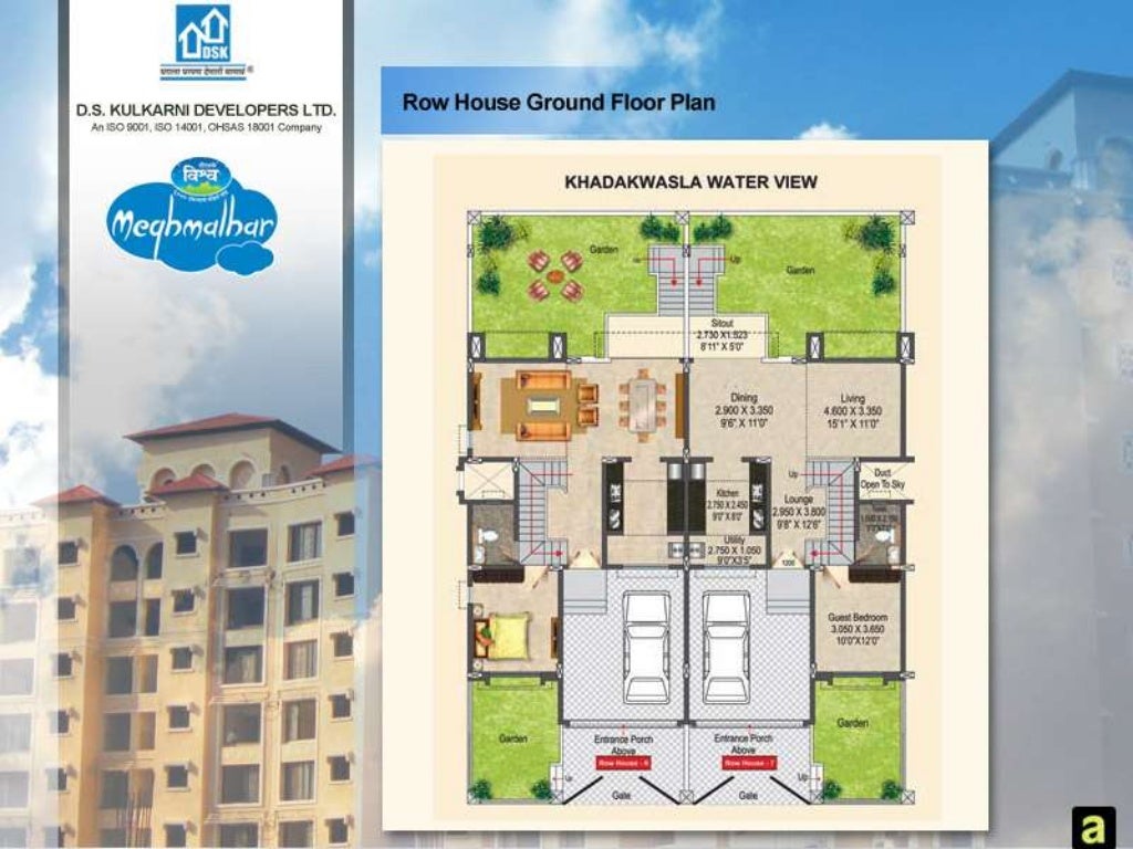 DSK Meghmalhar 1 & 2 BHK apartments and 3 BHK Row Houses Sinhagad