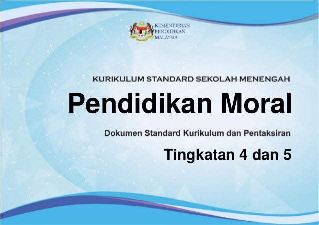 Dskp Pendidikan Moral Tahun 1