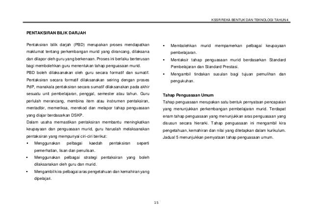DSKP KSSR SEMAKAN 2017 REKA BENTUK DAN TEKNOLOGI TAHUN 4 2020