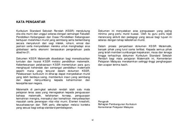 Dskp matematik tahun 2