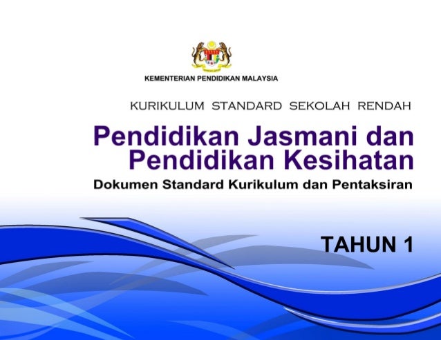 Dskp Pjpk Kssr Tahun 1 Semakan