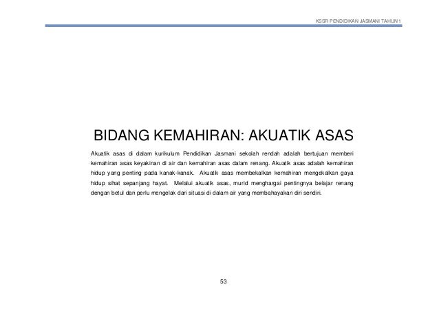 Dskp Pjpk Tahun 1 Semakan