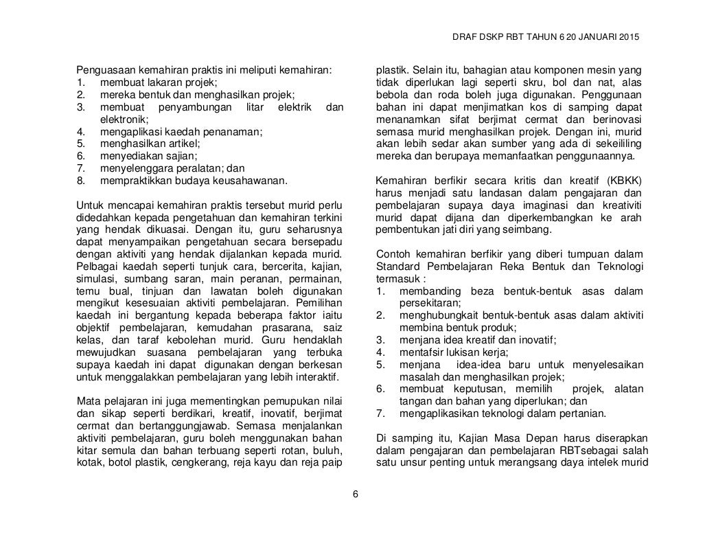 Dskp rbt tahun 6