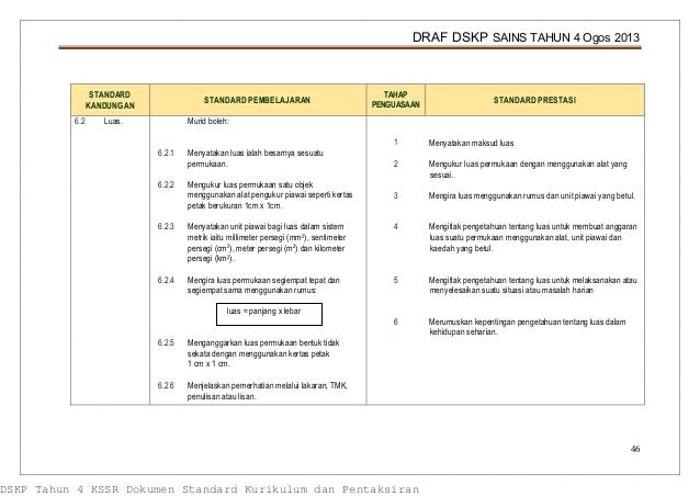 Dskp sains tahun 4