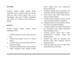 Dskp sejarah tahun 5