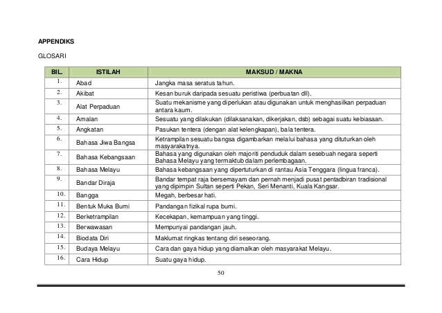 Dskp sejarah tahun 5