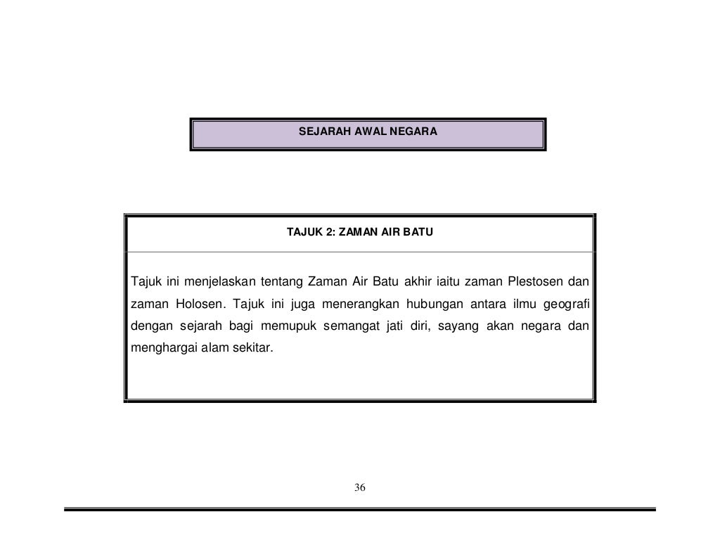 DSKP SEJARAH TAHUN 4