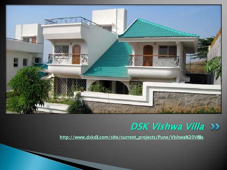 DSK Vishwa Villa Bungalows Sinhagad Road Pune Residential Properties Pune