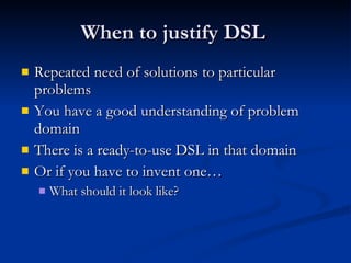 Domain Specific Languages | PPT
