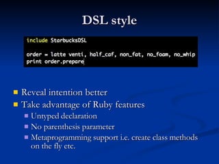Domain Specific Languages | PPT
