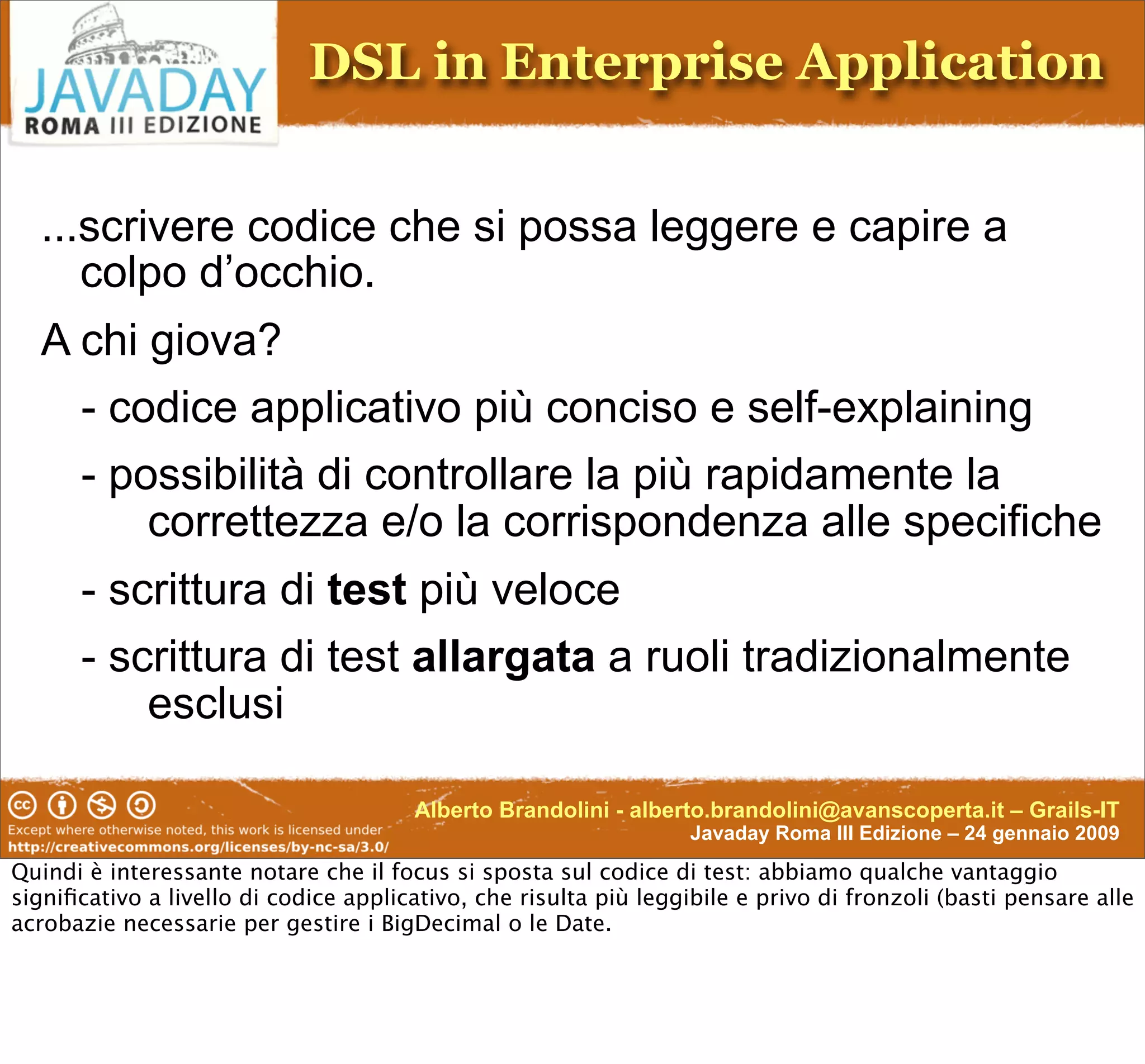 Enterprise-Class DSL In Groovy & Grails