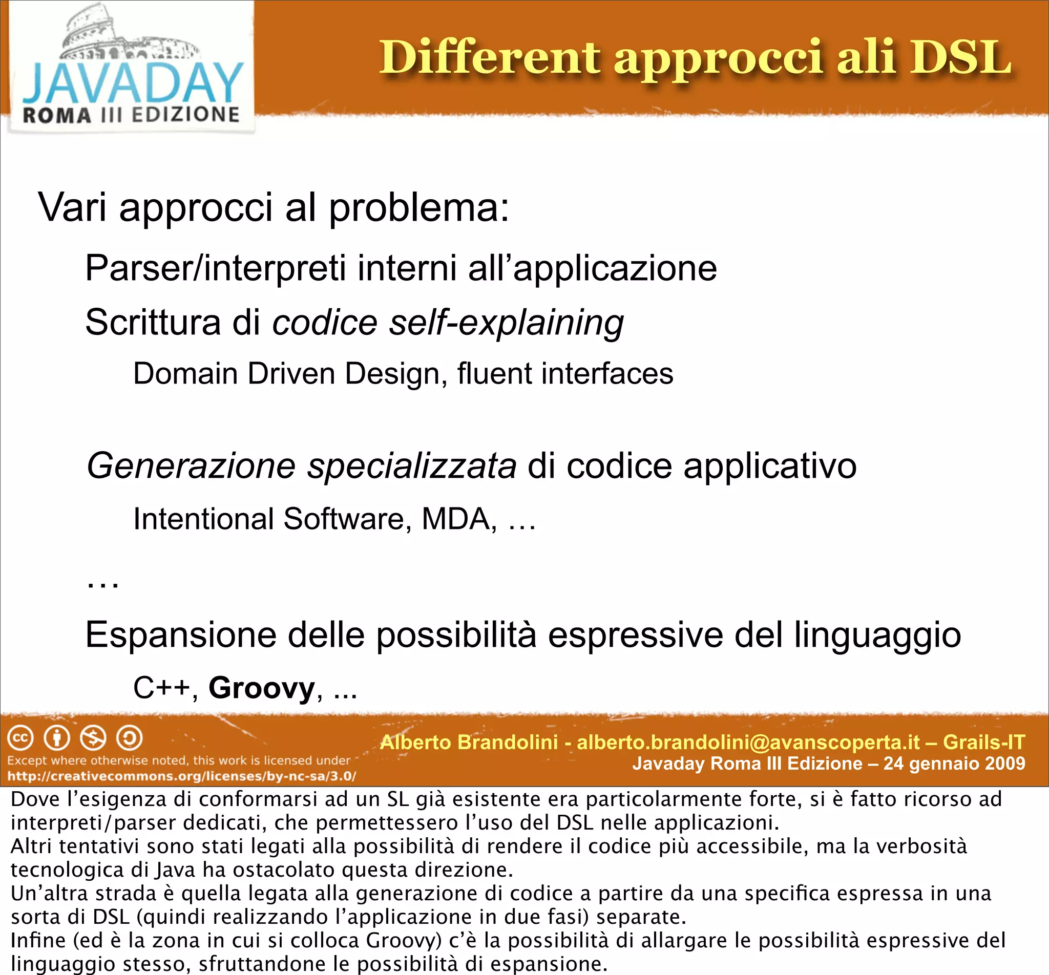 Enterprise-Class DSL In Groovy & Grails