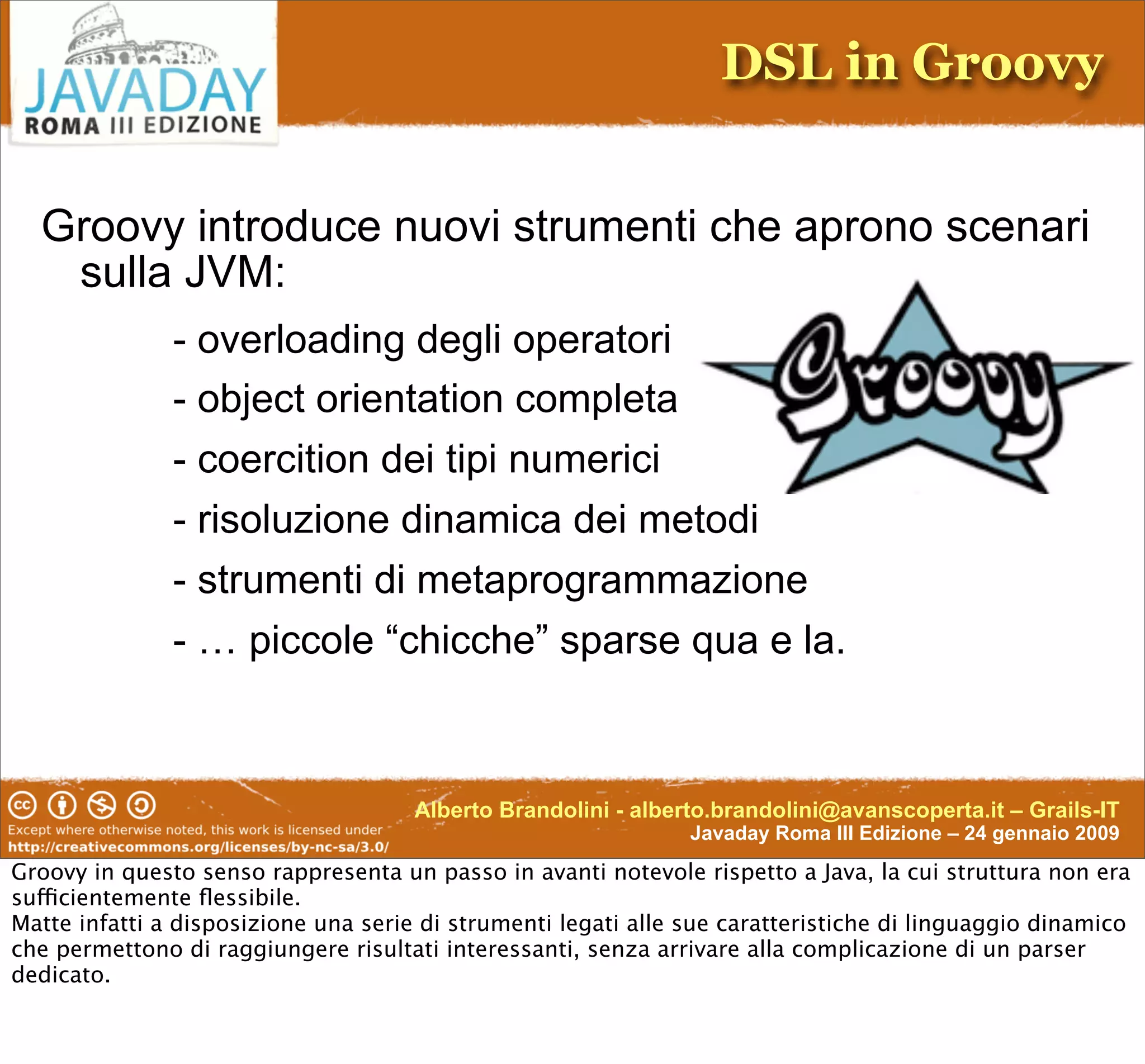 Enterprise-Class DSL In Groovy & Grails