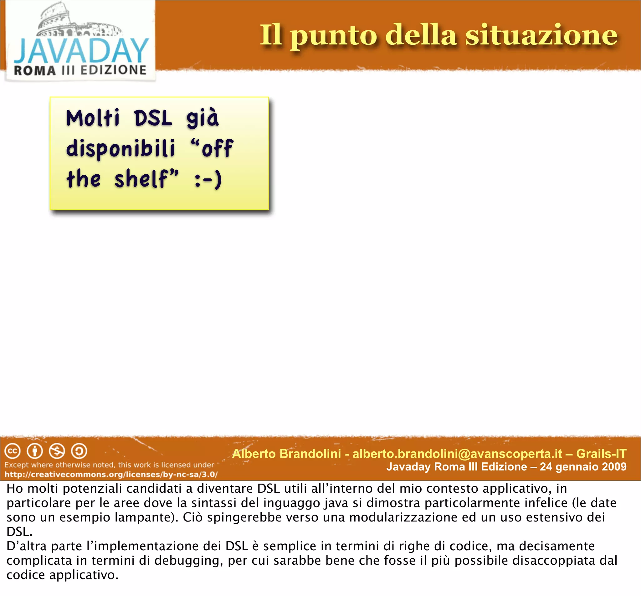 Enterprise-Class DSL In Groovy & Grails