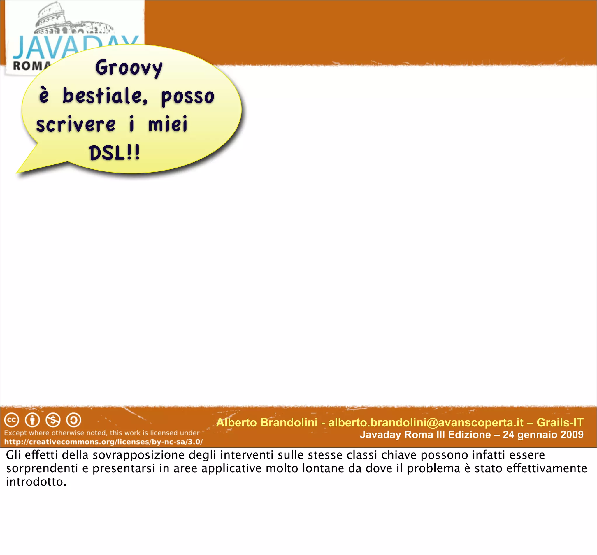 Enterprise-Class DSL In Groovy & Grails