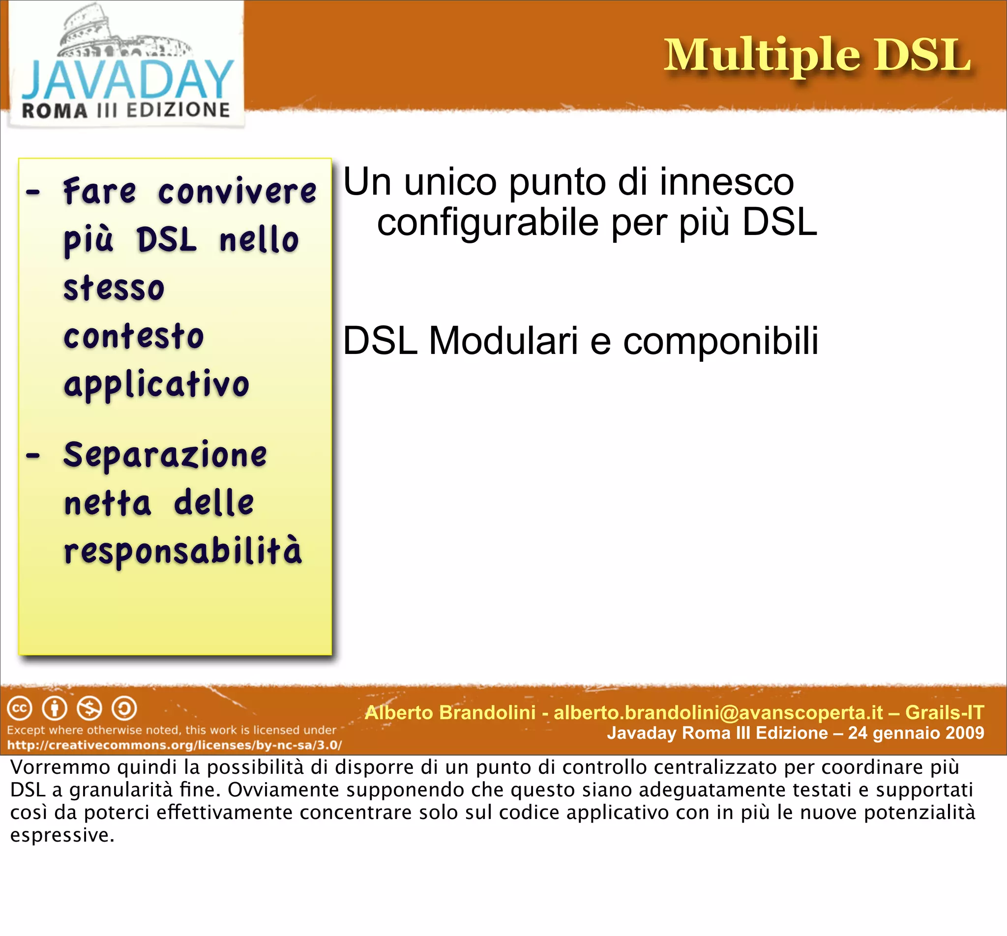 Enterprise-Class DSL In Groovy & Grails