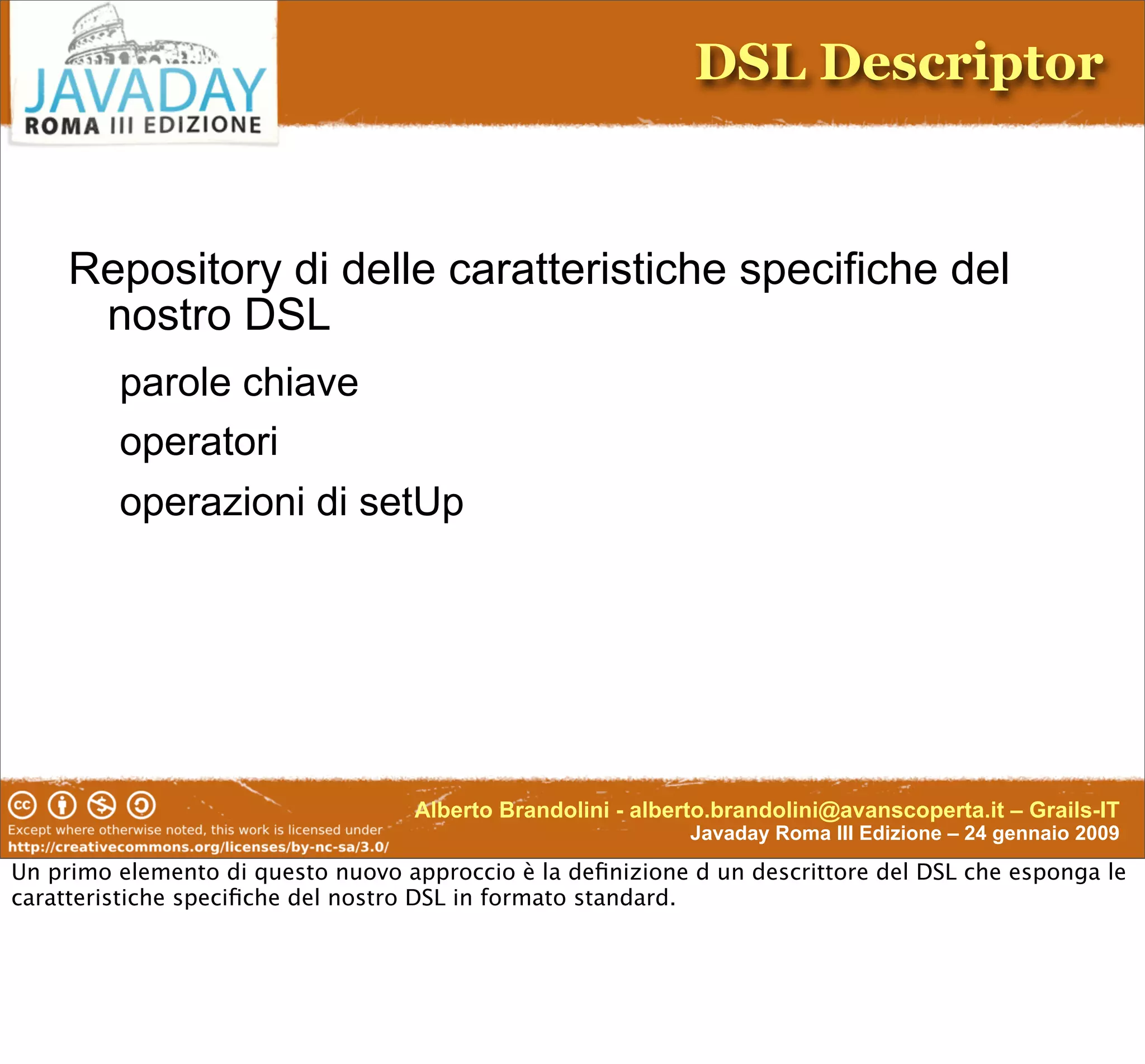 Enterprise-Class DSL In Groovy & Grails