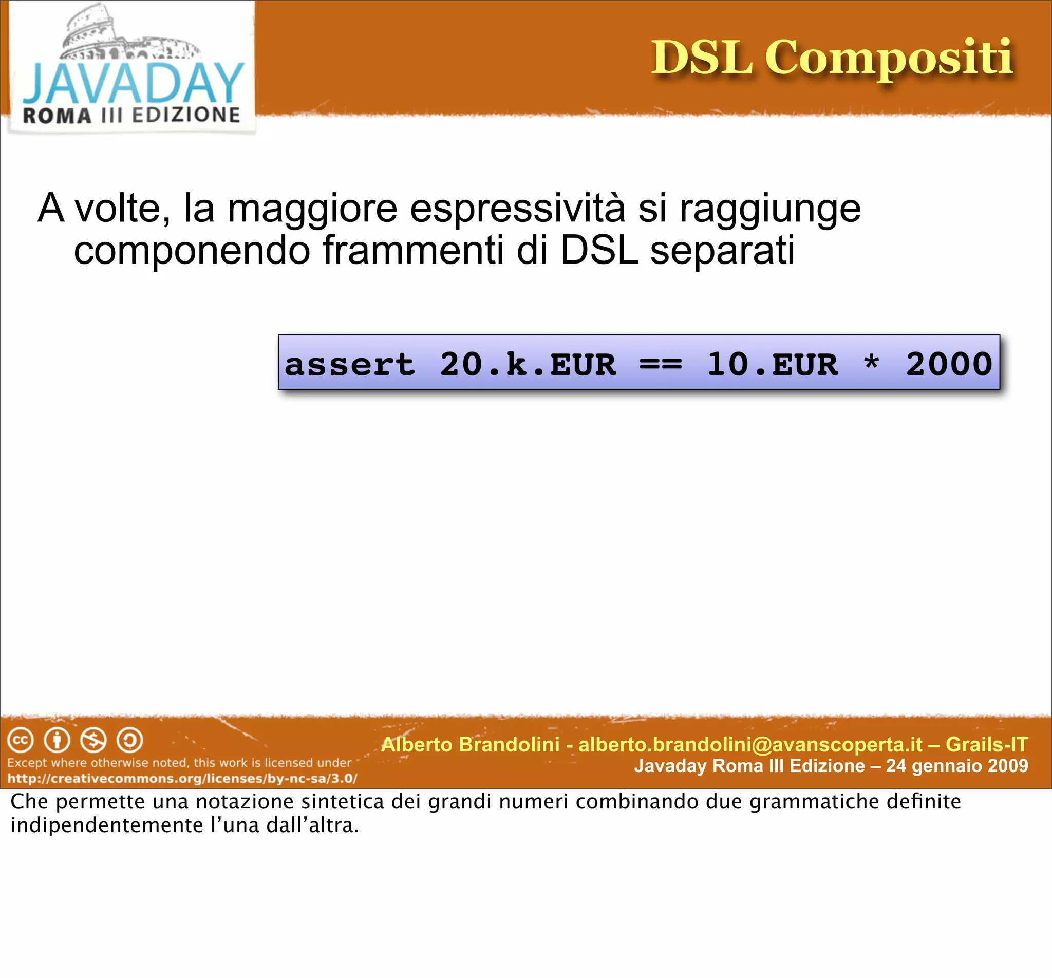 Enterprise-Class DSL In Groovy & Grails