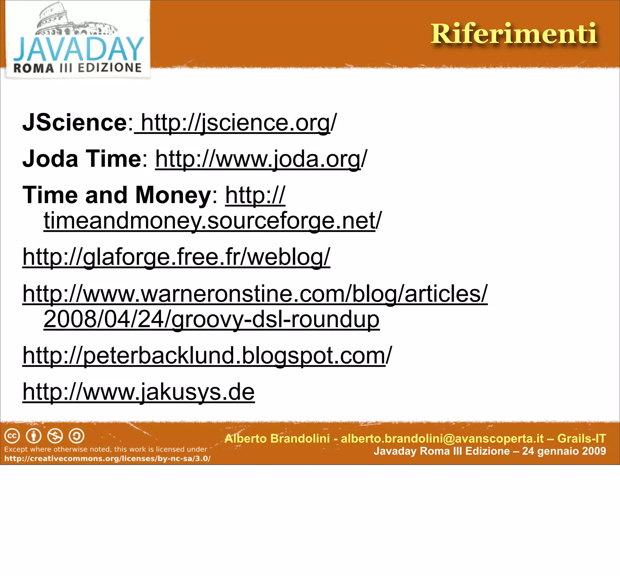 Enterprise-Class DSL In Groovy & Grails