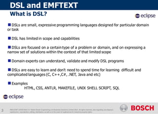 Dsl Examples DSL and EMFText | PDF